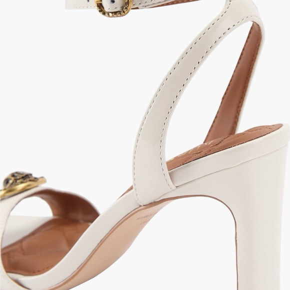 KURT GEIGER-Elegant White Heeled Sandals - Picture 3 of 5